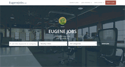 Desktop Screenshot of eugenejobs.net